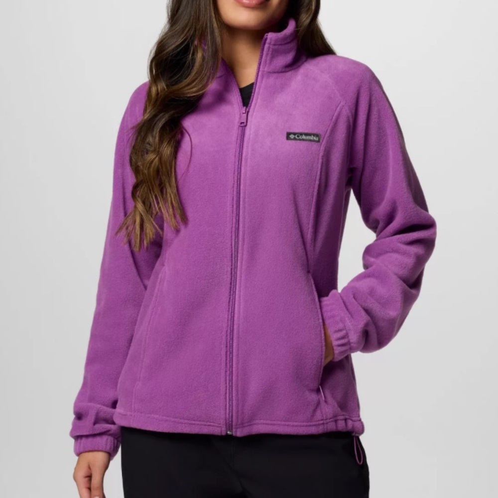Purple Columbia fleece jacket